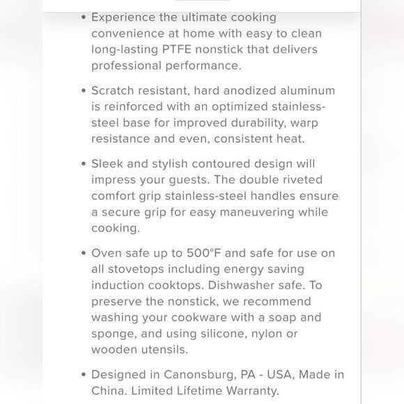 All-Clad HA1 Non-Stick 3-PC Fry Pan Set - Picture 12 of 14